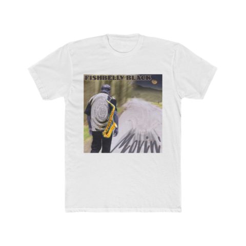 Fishbelly Black  "Movin" Men's Cotton Crew Tee
