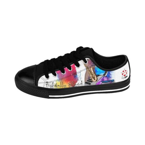 Fishbelly Black "Turn it Up" Men's Sneakers
